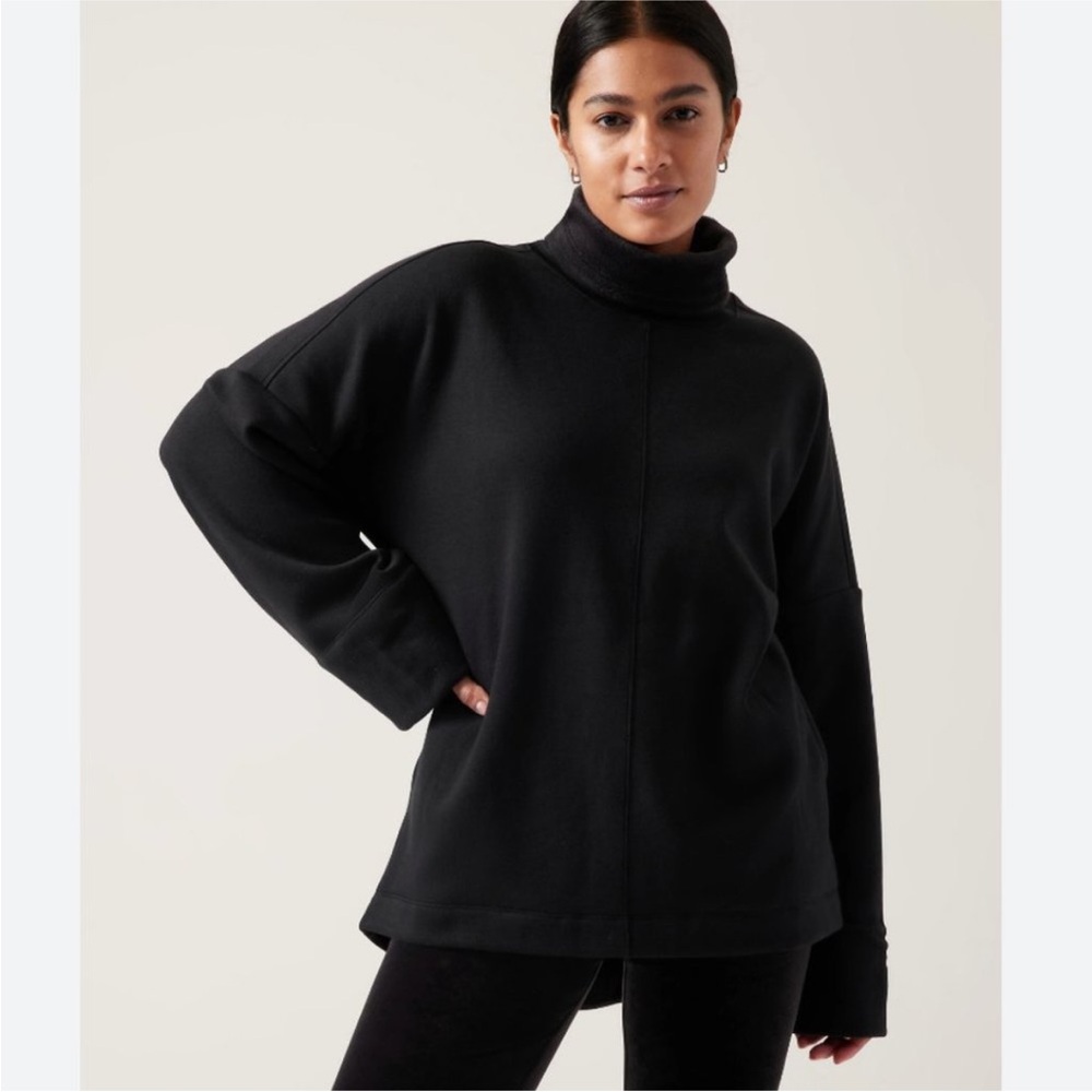 Athleta Cozy Karma Funnel Neck